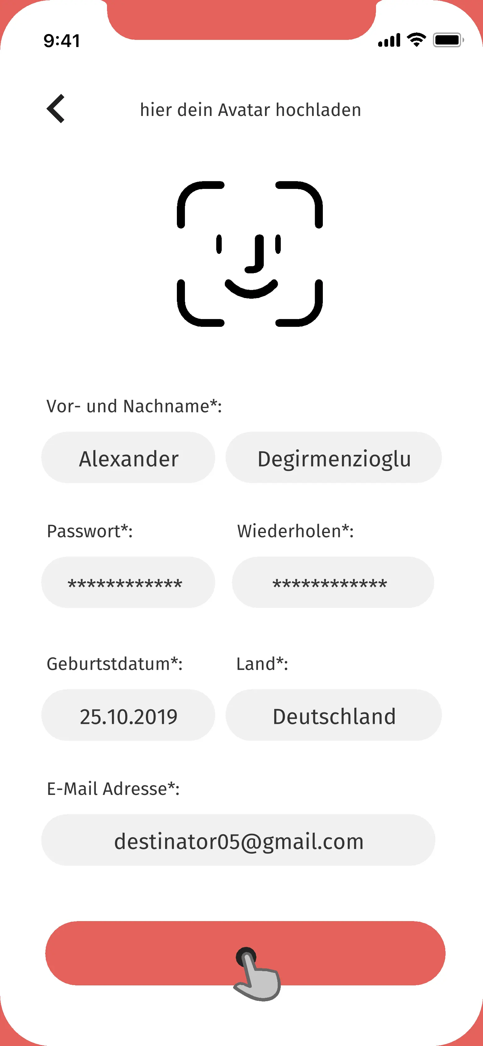 Nintendo Wireframe Shop Übersicht